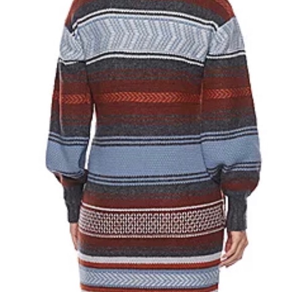 ana Women’s  Long Sleeve Button Striped Cardigan - Picture 10 of 16